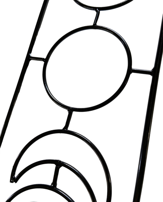 Moon Sun Metal Houseplant Trellis
