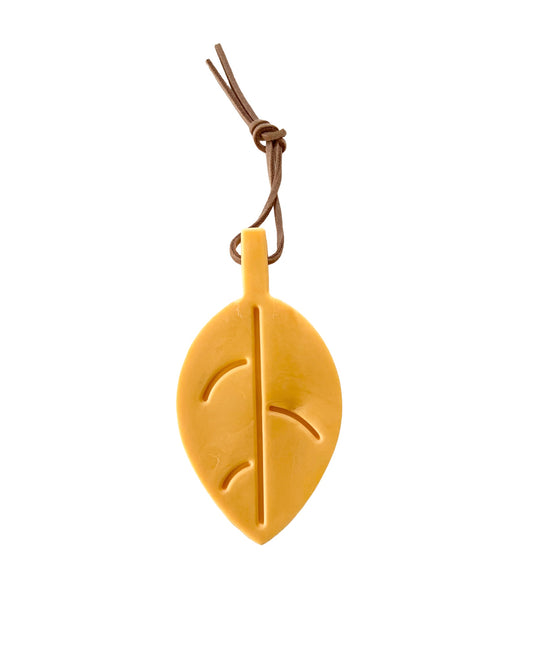 Small Rubber Leaf Shaped Doorstop