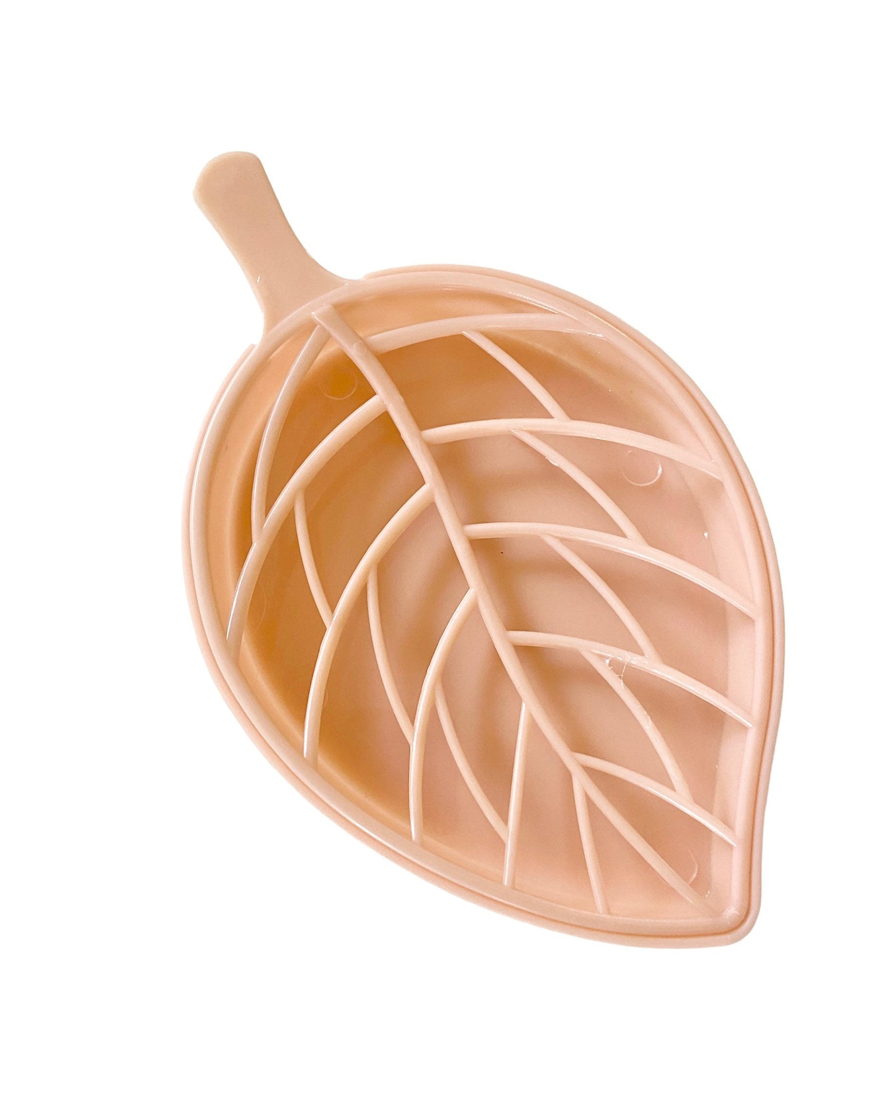 2-piece Houseplant Leaf Plastic Soap Dish