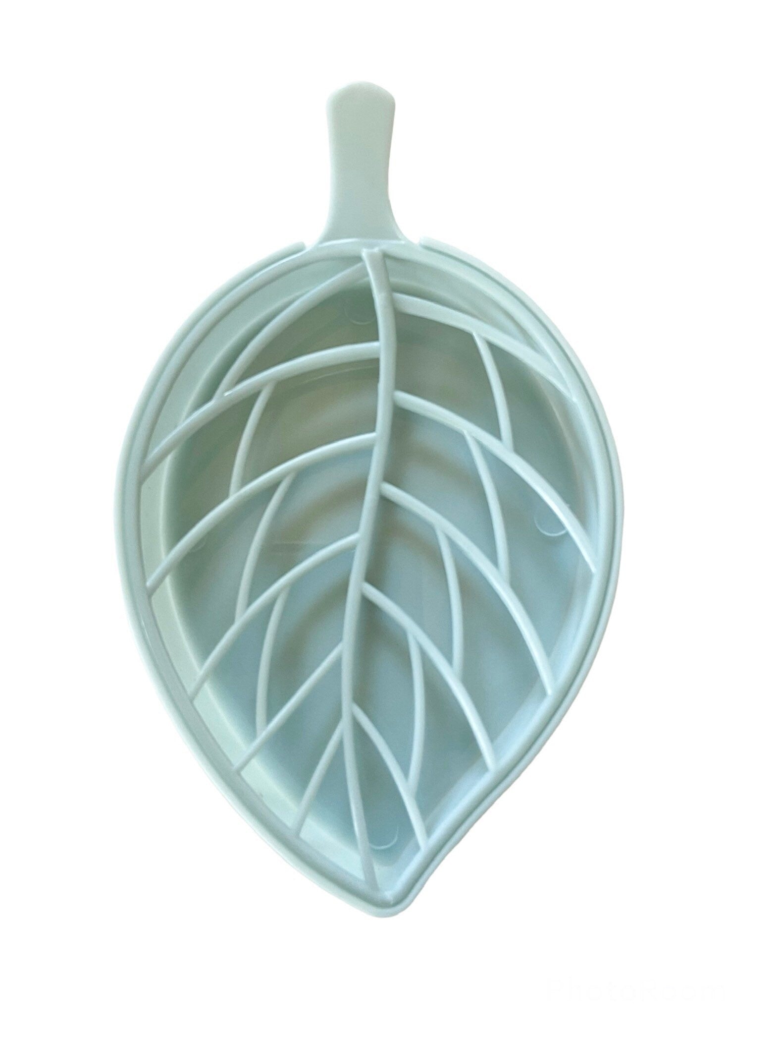 2-piece Houseplant Leaf Plastic Soap Dish