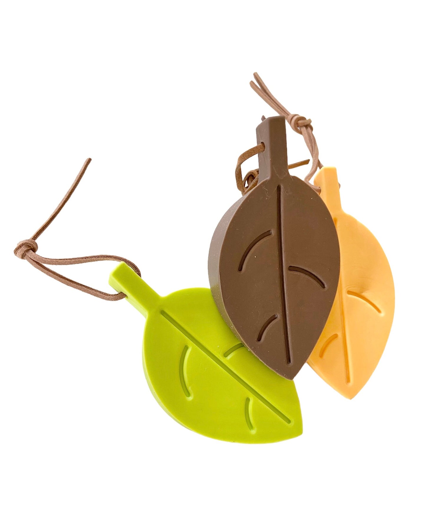 Small Rubber Leaf Shaped Doorstop