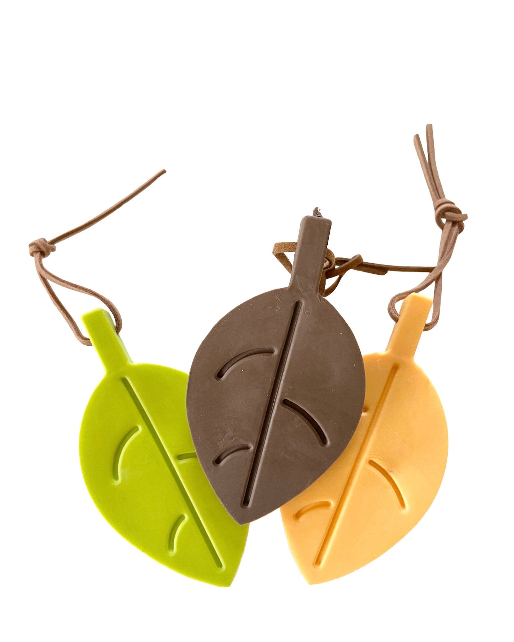 Small Rubber Leaf Shaped Doorstop