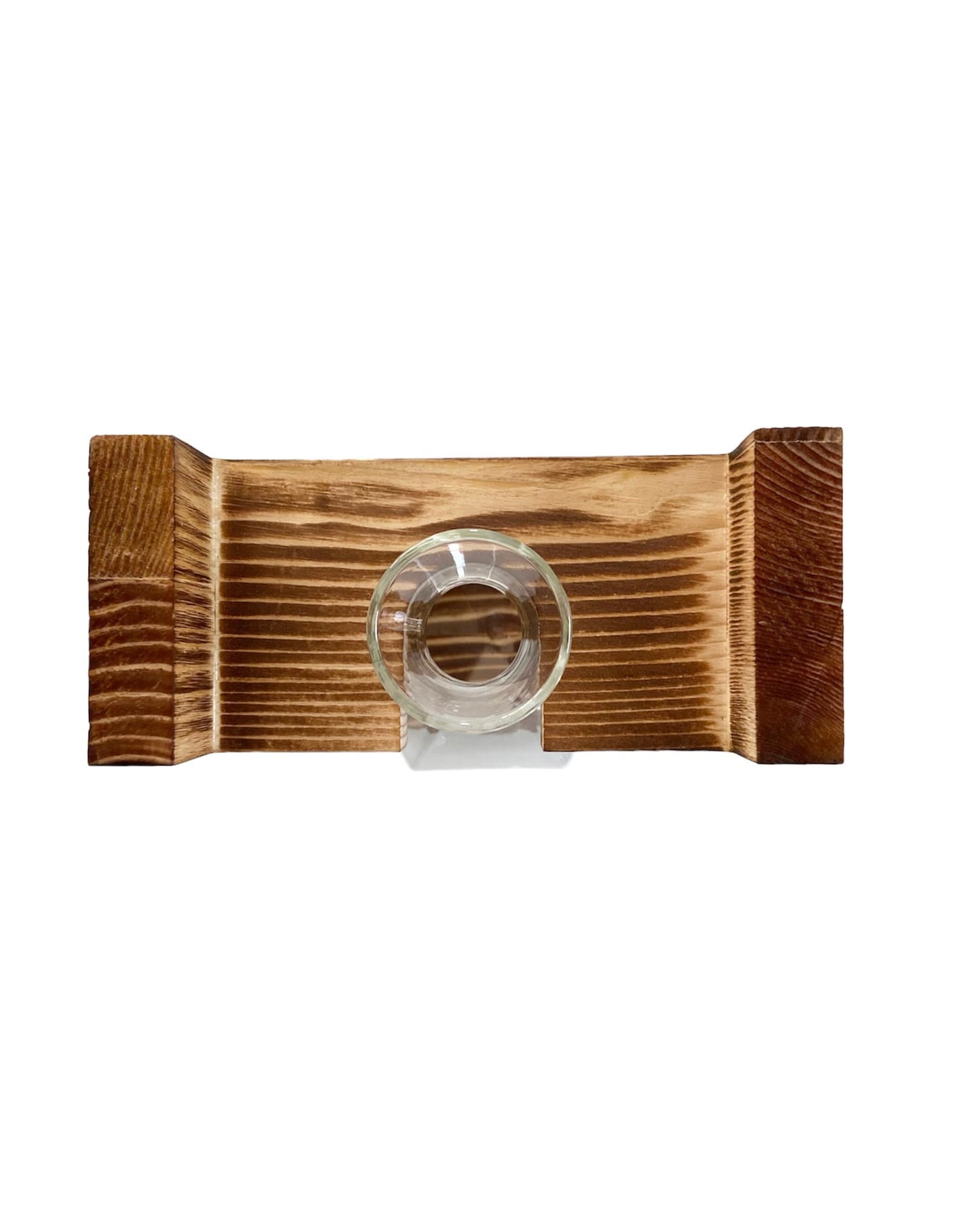 Wood and Glass Houseplant Propagation Station