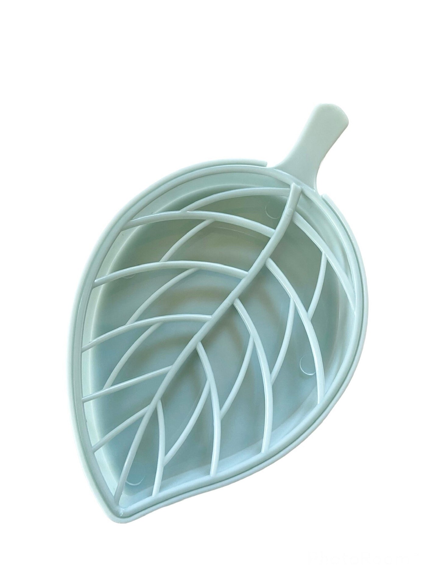 2-piece Houseplant Leaf Plastic Soap Dish