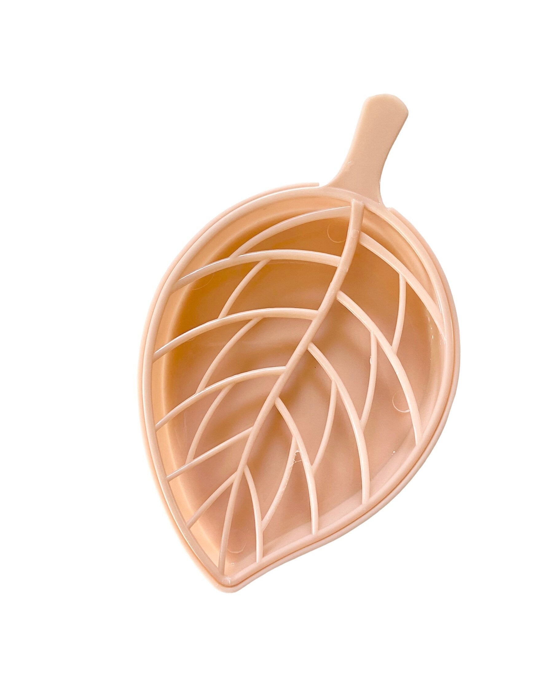 2-piece Houseplant Leaf Plastic Soap Dish